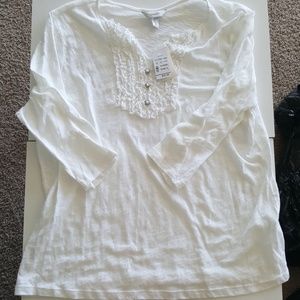 NWT Women's CJ Banks shirt  size 1x